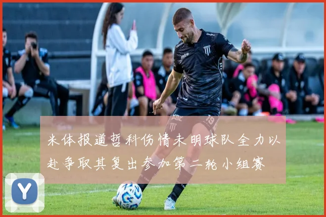 米体报道哲科伤情未明球队全力以赴争取其复出参加第二轮小组赛